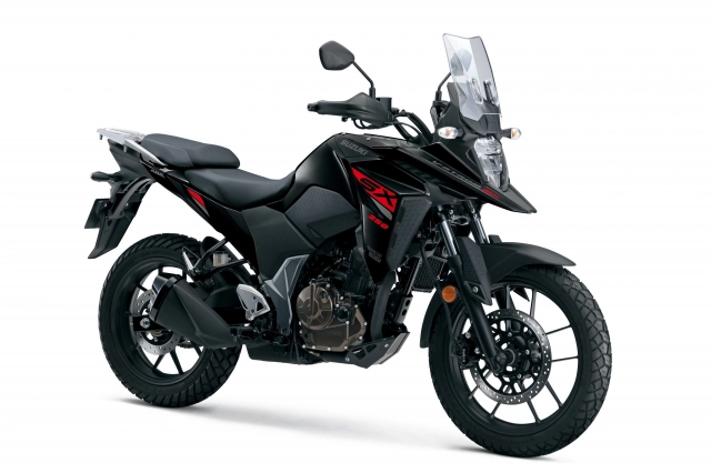 Chi tiết suzuki v-strom 250 sx 2023 dùng chung động cơ gixxer làm mát bằng dầu