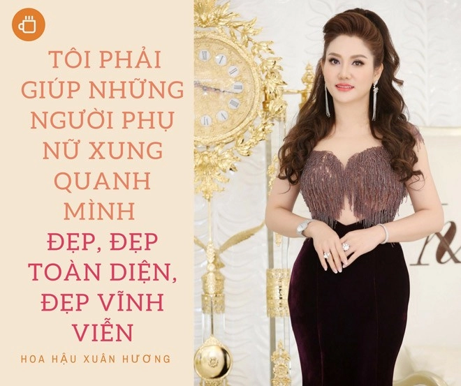 Hh xuân hương làm đẹp là trách nhiệm đẫm máu và nước mắt của phụ nữ