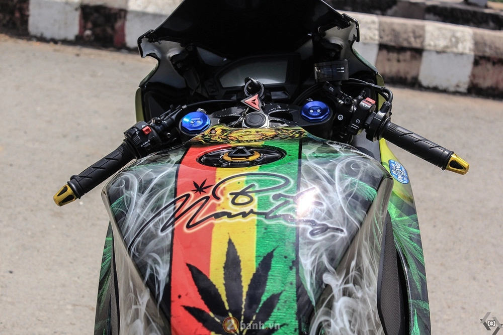 Honda cbr1000rr độ phiên bản bob marley