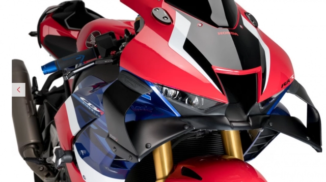 Honda cbr1000rr-r được trang bị cánh gió mới từ puig