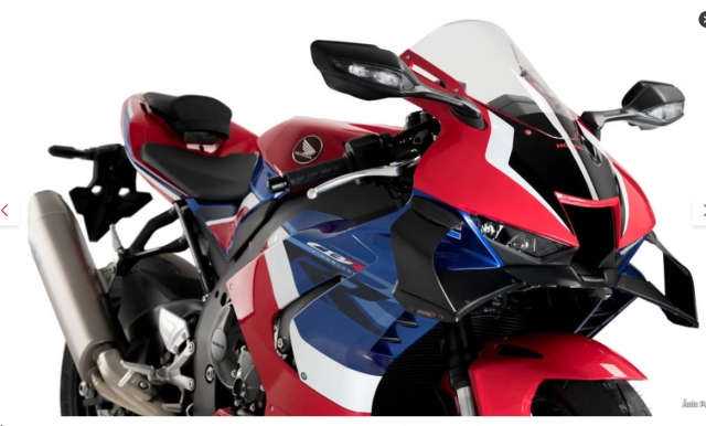 Honda cbr1000rr-r được trang bị cánh gió mới từ puig