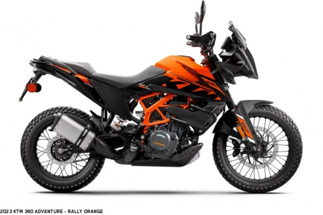 Ktm 390 adventure 2023 ra mắt phiên bản bánh căm và hệ thống treo có thể điều chỉnh