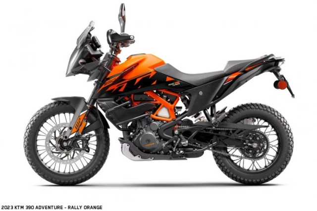 Ktm 390 adventure 2023 ra mắt phiên bản bánh căm và hệ thống treo có thể điều chỉnh