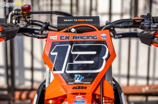 Ktm 450 smc phong cách cực ngầu của tk racing