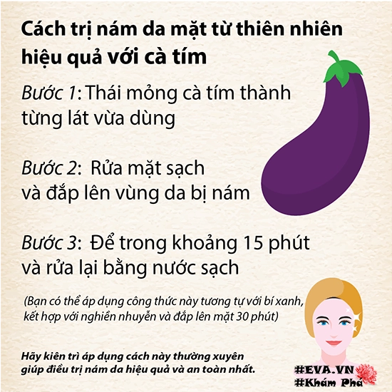 Làm mờ vết nám dễ như ăn kẹo nhờ 9 thần dược từ tủ bếp