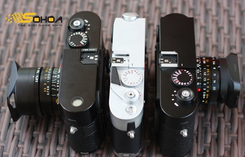 Leica m9 so dáng với đàn anh