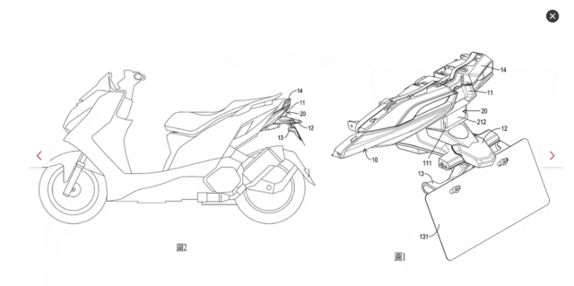 Lộ diện xe ga đầu tiên của kymco được trang bị radar