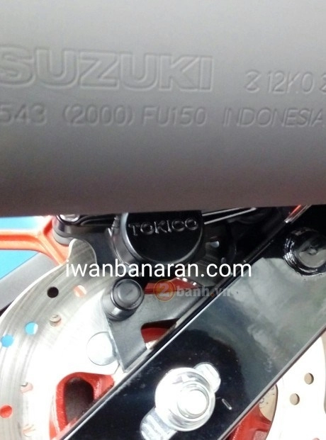 Suzuki satria f150 fi 2016 sử dụng hệ thống phanh brembo