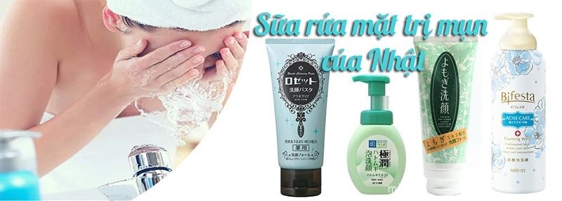 Top 12 sữa rửa mặt trị mụn tốt an toàn hiệu quả nhất hiện nay