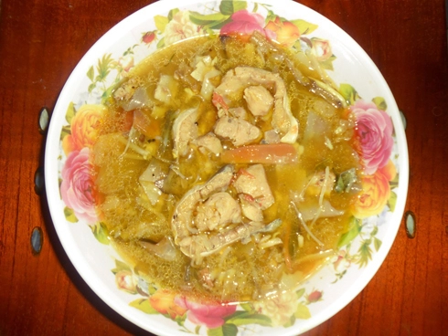 Canh chua cá bông lau