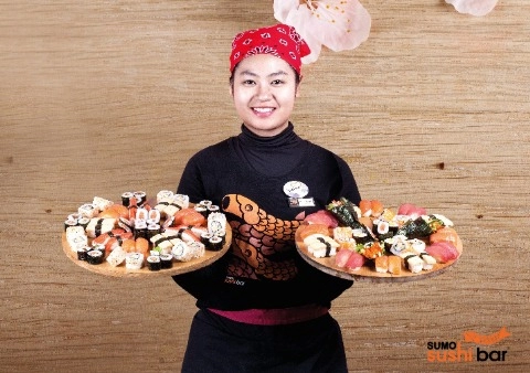 Đa dạng sushi tại sumo sushibar