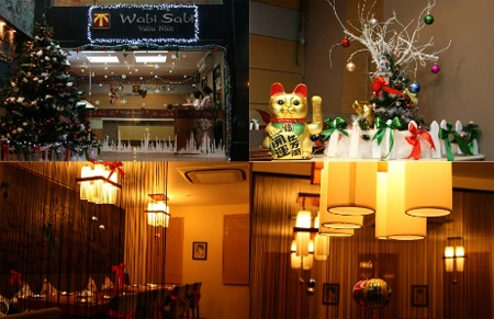 Đón giáng sinh cùng nhà hàng wabi sabi vườn nhật