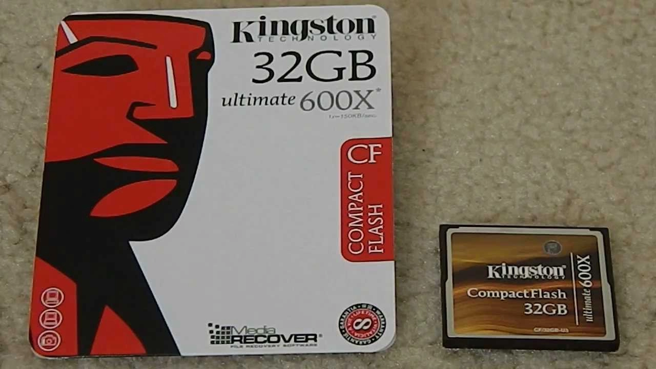 Kingston ra mắt đầu đọc thẻ tốc độ cao thế hệ thứ 4 và thẻ cf 600x 64gb