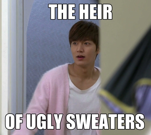 7 phục trang xấu nhất của lee min ho trong the heirs