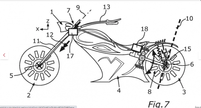 Bmw đăng ký bằng sáng chế cho thiết kế hệ thống lái bánh sau dành cho xe hai bánh
