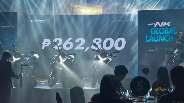 Cfmoto chính thức ra mắt 450 nk tại philppines