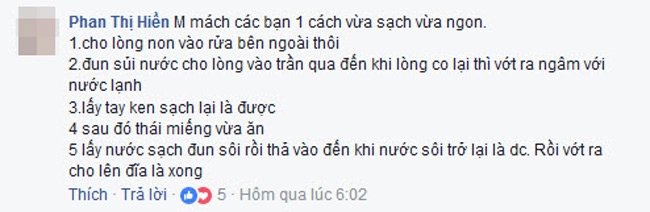 Cười ra nước mắt với cách làm sạch lòng bá đạo khiến đầu bếp cũng phải quỳ