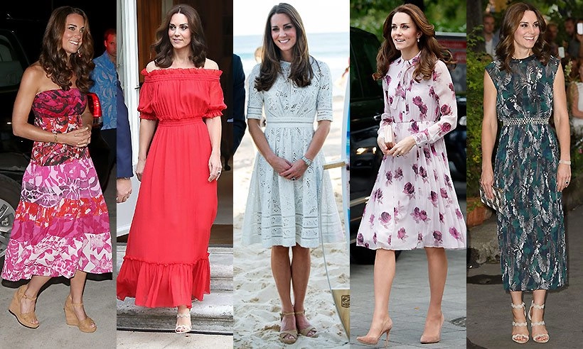 Diện chiếc quần culottes bình dân vài trăm ngàn kate middleton không làm mất đi phong cách quý phái