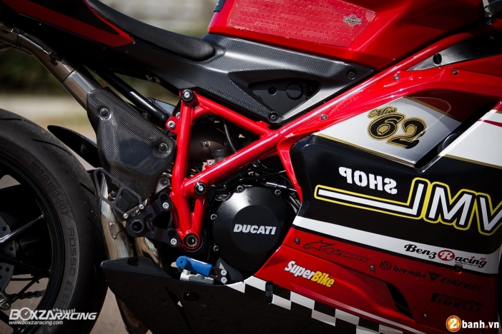 Ducait 848 evo độ đầy nổi bật với phong cách xe đua