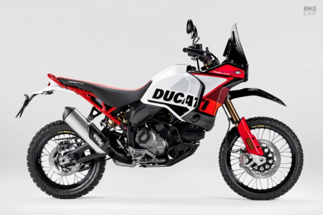 Ducati desertx rally 2024 trình làng với loạt thay đổi đáng từng đồng