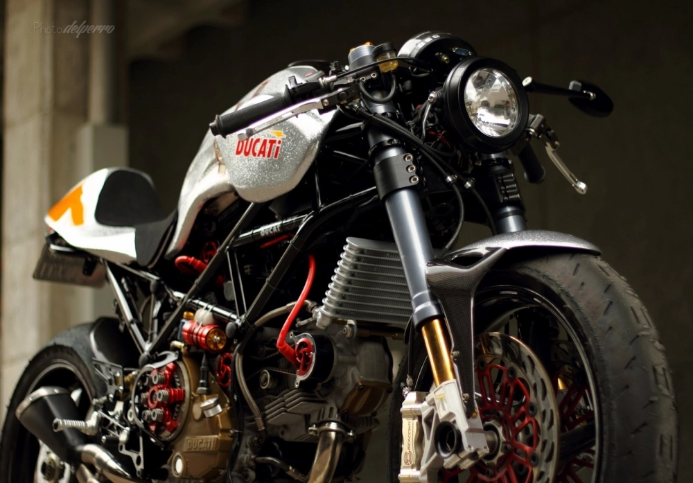 Ducati s2r 1000 độ phong cách cafe racer