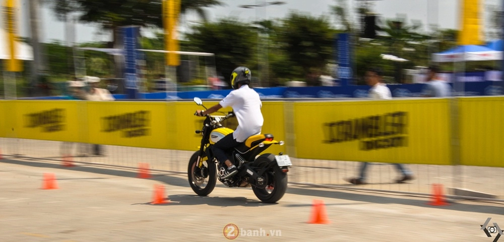 Ducati scrambler nổi bật đầy phong cách tại việt nam motorcycle show 2016