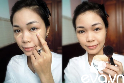 Học nàng sinh viên kiểu make-up ngày nắng