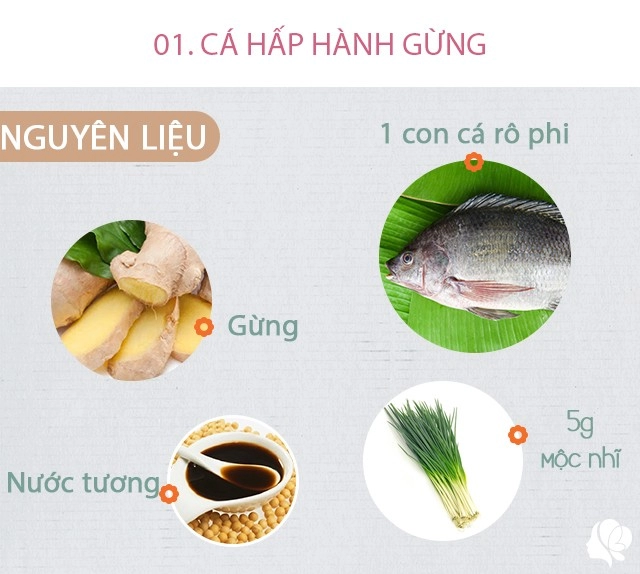 Hôm nay nấu gì bữa chiều có món chính siêu giàu vitamin món phụ thanh mát ăn là thích