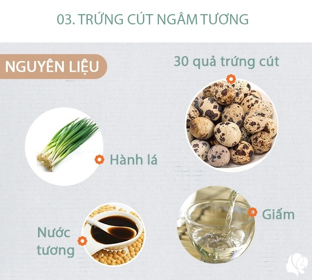 Hôm nay nấu gì cơm chiều 4 món chưa cần nếm thử đã thèm