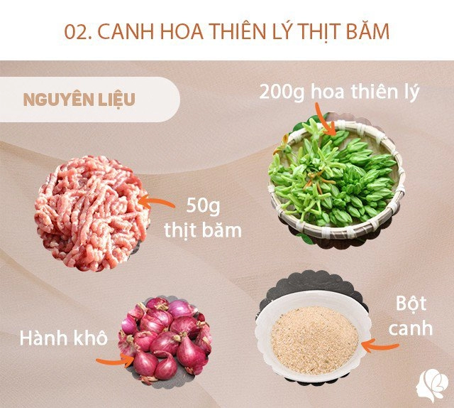 Hôm nay nấu gì cơm chiều ngon với 3 món có công thức đơn giản chưa đầy 30 phút nấu xong