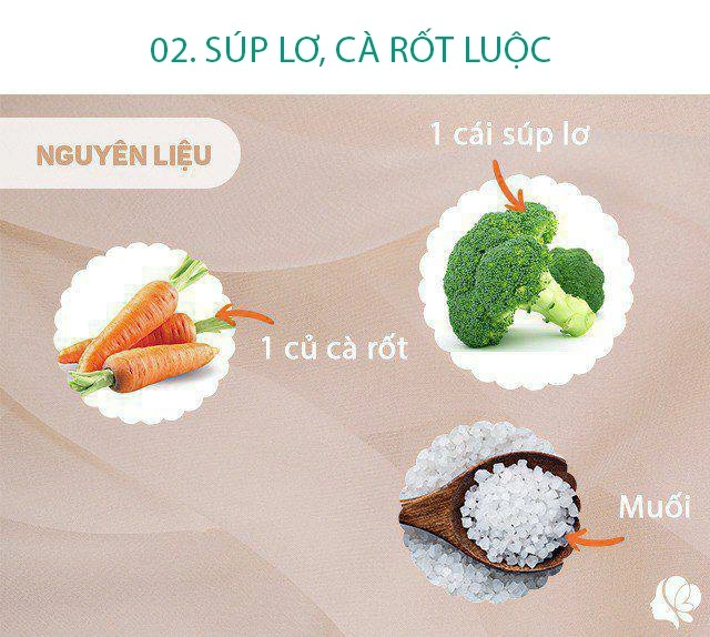 Hôm nay nấu gì thực đơn 3 món dễ ăn ngon miệng cho bữa tối