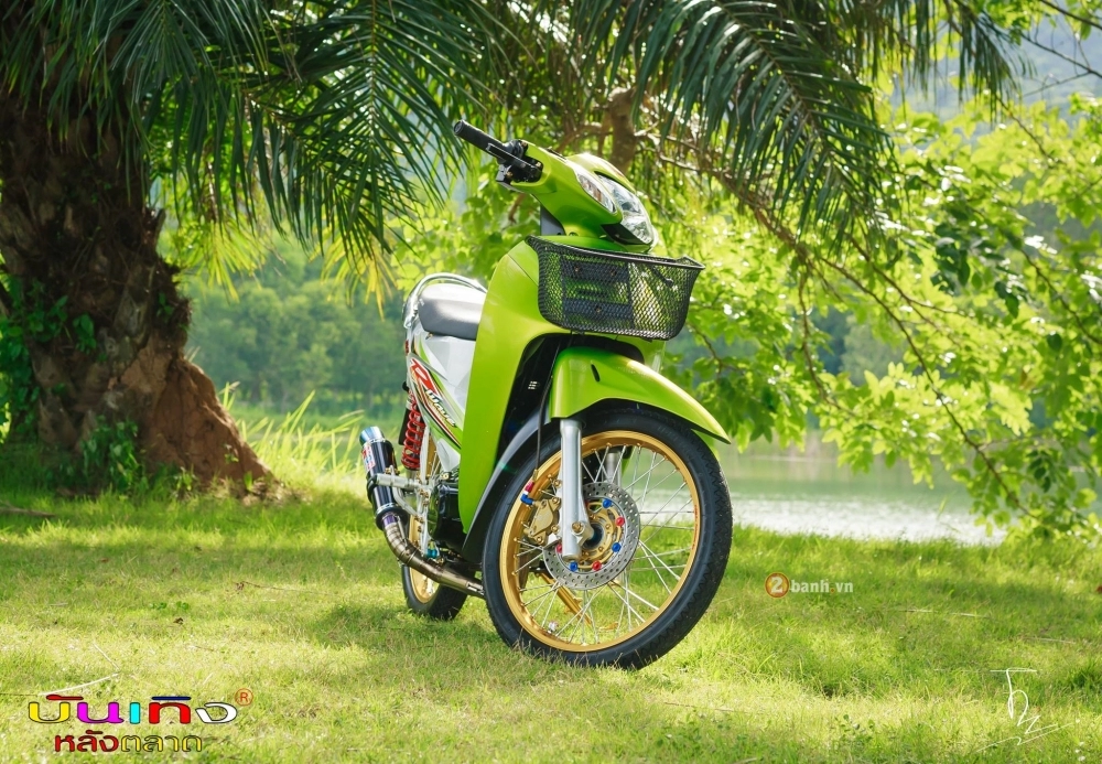 Honda wave 125r độ thể thao và phong cách của dân chơi thái