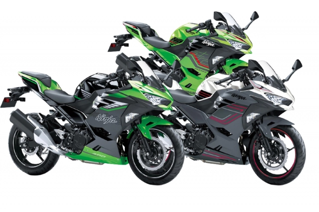 Kawasaki ninja 400 2024 ra mắt thêm màu mới