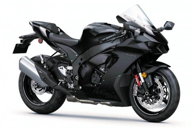 Kawasaki ninja zx-10r 2024 ra mắt màu đen lạnh lùng mới ở bắc mỹ