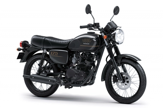 Kawasaki w175 black style 2024 chính thức ra mắt với giá chỉ bằng yamaha exciter 155