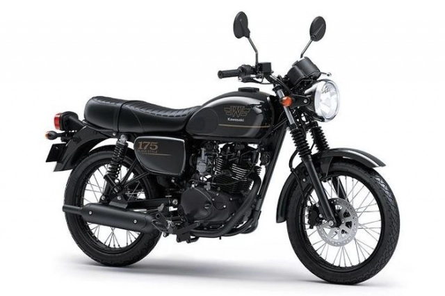 Kawasaki w175 black style 2024 trình làng giá 56 triệu đồng