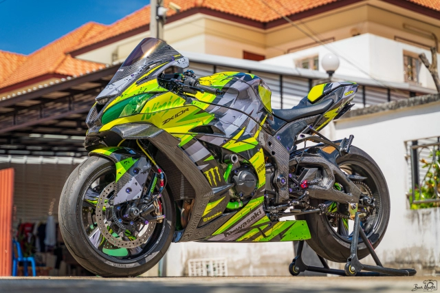 Kawasaki zx-10r độ cực cháy trong diện mạo mới