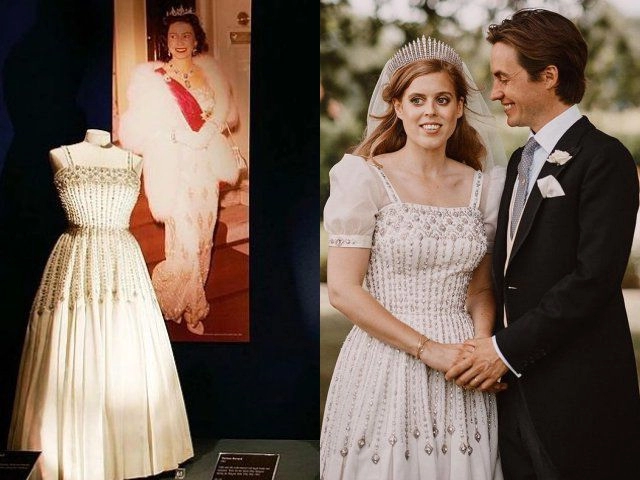 Mặc lại đồ cũ váy cưới của công chúa nước anh có gì đặc sắc làm meghan bị chỉ trích