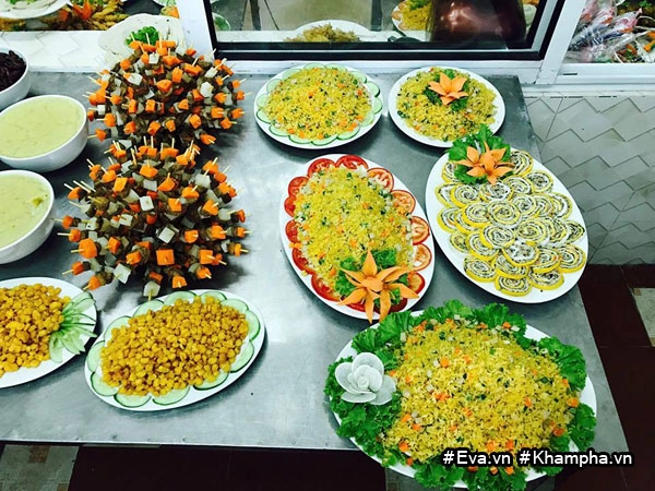 Mâm buffet trung thu 45 món của các bé mẫu giáo vĩnh phúc khiến dân mạng cũng thòm thèm