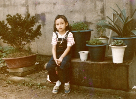 Soi ảnh thời thơ ấu của bạn gái won bin