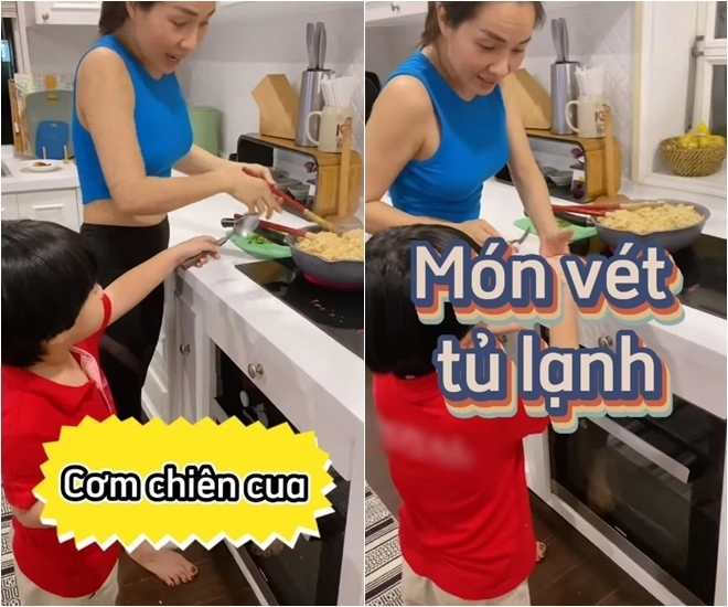 Vợ hoàng bách làm món vét tủ lạnh ngon ngất ngây lúc nấu mẹ chồng phán con cô thì cô chăm con tôi thì tôi chăm