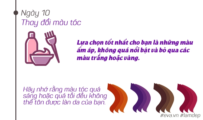 Kế hoạch 12 ngày để có làn da đẹp - vóc dáng xinh