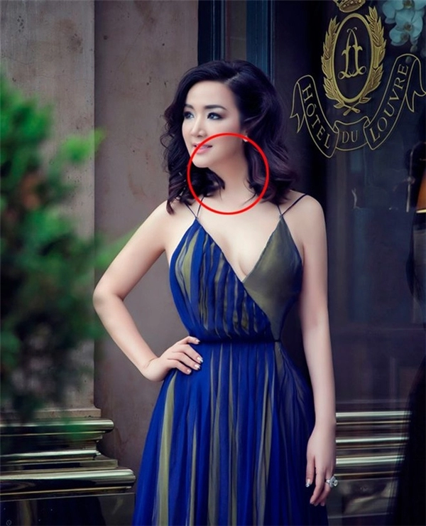 Mĩ nhân việt dị dạng vì photoshop quá đà như ngọc trinh elly trần