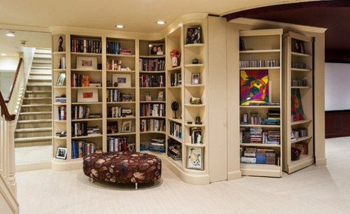 Những tủ sách rộng thênh thang cho người ham đọc