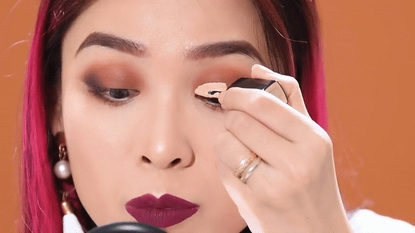 Cut crease - nâng cấp trang điểm mắt khói như kim kardashian và loạt sao âu mỹ