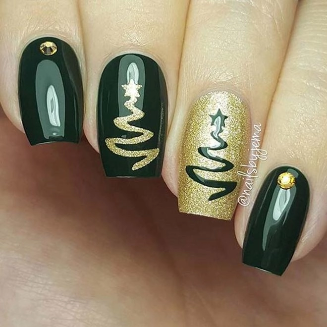 Những mẫu nail chủ đề giáng sinh đơn giản nhưng độc đáo mà bạn không thể bỏ qua