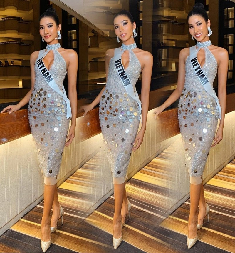 Hoàng thùy được ví như một fashionista chính hiệu tại miss universe 2019