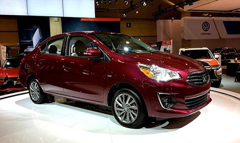  mitsubishi mirage thêm phiên bản sedan 