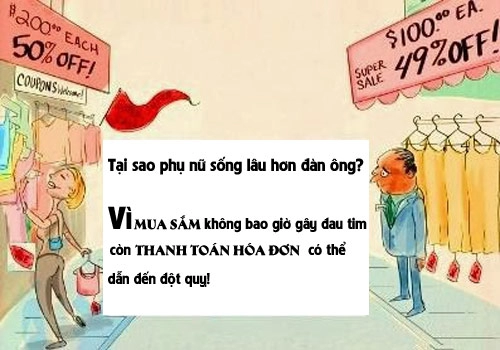 101 triết lý mua sắm của phụ nữ khiến mày râu vừa buồn cười vừa sợ khiếp vía