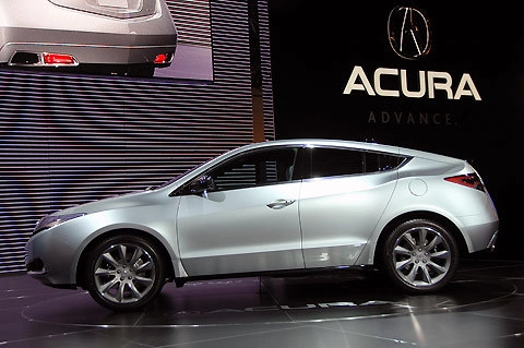 acura zdx chính thức trình làng 